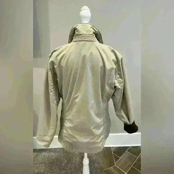 Columbia coat size small fleece lined jacket zipper pockets barn jacket - Picture 3 of 13